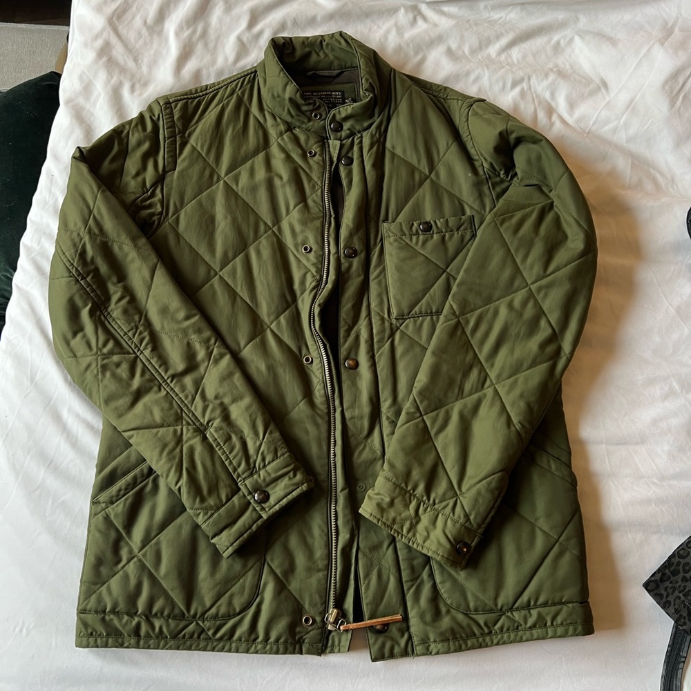 Men’s army green j crew medium jacket